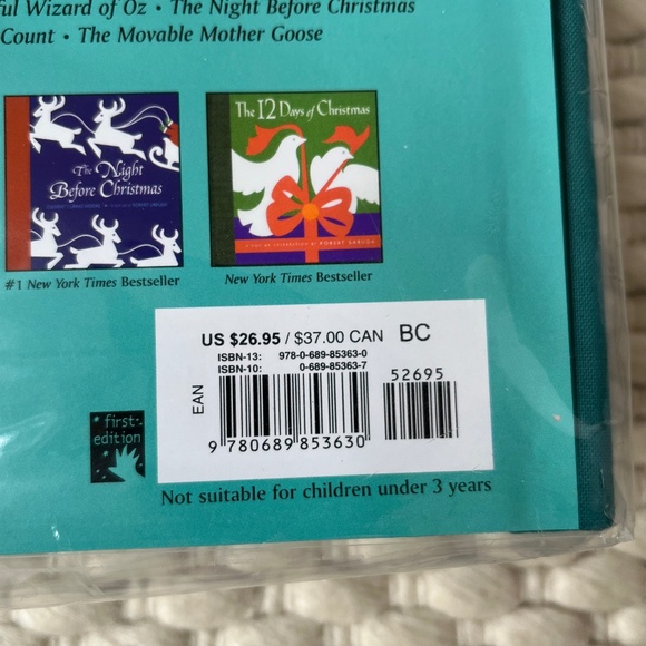 Robert Sabuda - Winter's Tale Pop-up Journey 1st Ed. 2005 NEW Original Packaging - Picture 3 of 5